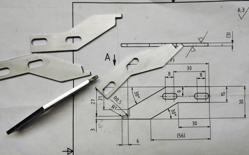 Výpalky z CNC laseru